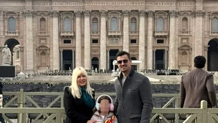 Elena Udrea petrece Ziua Națională departe de România. Fostul ministru se află la Roma alături de partenerul și fetița sa
