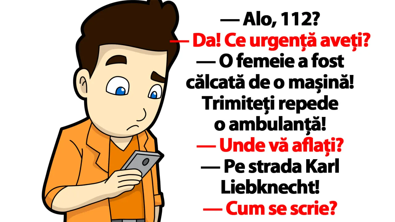 BANC | Bulă sună disperat la Poliție: 