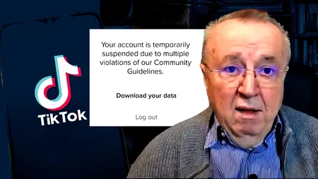 Ion Cristoiu: „Mi-au suspendat contul de TikTok. Aveam mai multe avertismente și eu nu știam. O să fac contestație”