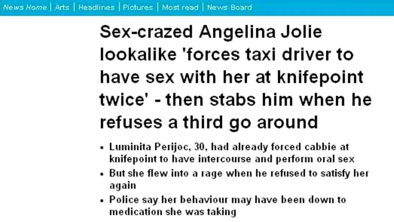 Taximetristul violat de 