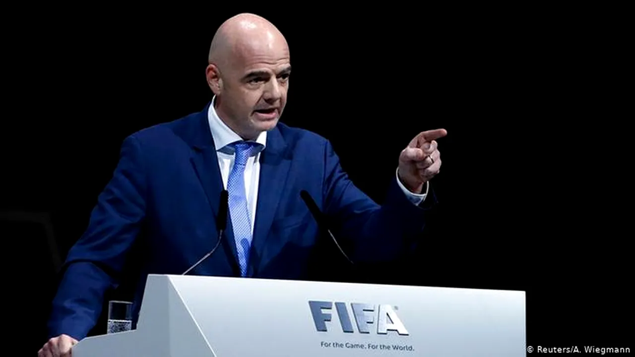 POZIȚIE. Preşedintele FIFA  a dezmințit informațiile potrivit cărora a primit un cadou de la 