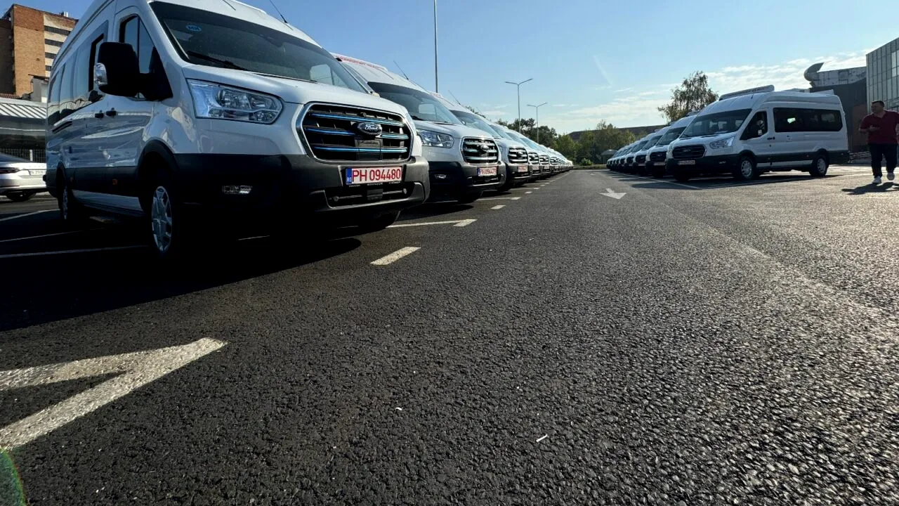 Aveuro International lansează la Câmpina o nouă gamă de microbuze electrice