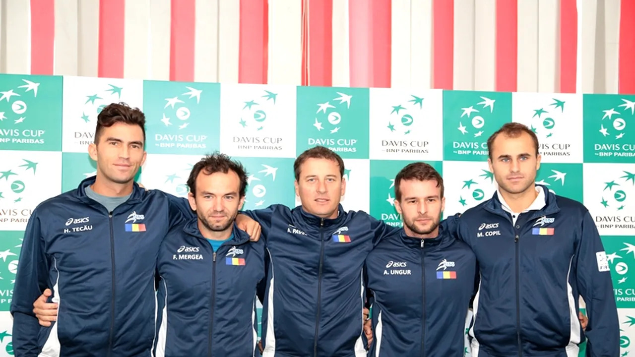 Andrei Pavel, căpitanul nejucător al echipei de Cupa Davis a României: Avem prima șansă cu Slovenia!
