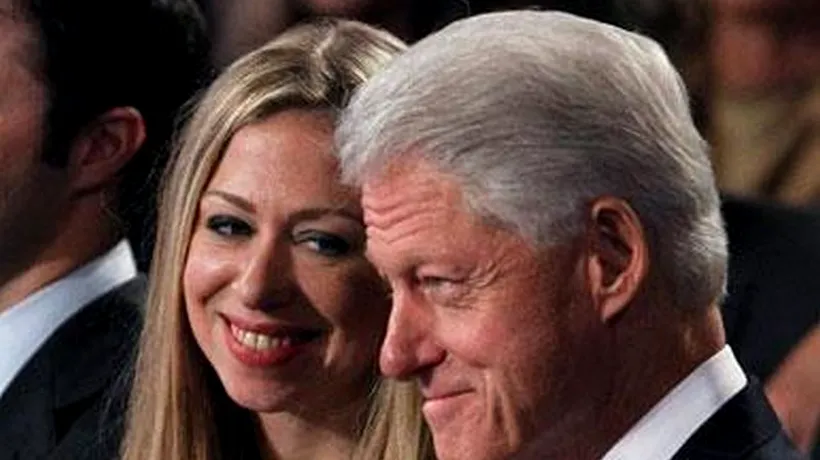 Chelsea, fiica fostului președinte american Bill Clinton, a născut