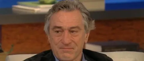 VIDEO. Robert De Niro, în lacrimi în timpul unei emisiuni de televiziune