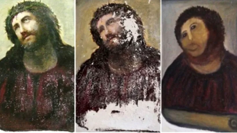 Mai multe capodopere, restaurate pe internet după modelul operei de artă distruse de o bătrână care încerca să o repare