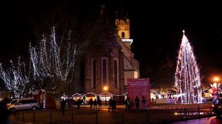 Un nou Târg de Crăciun s-a deschis în România. GALERIE FOTO