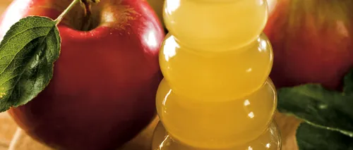 Oțetul de mere a devenit alimentul cel mai căutat din România. Cât a ajuns prețul unui litru