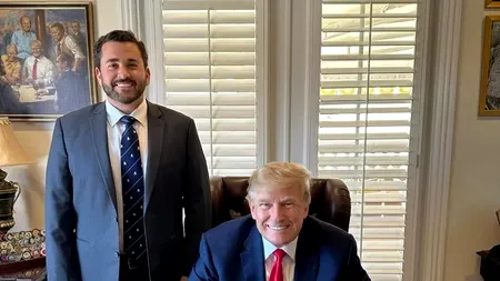 Emisarul lui Donald Trump, Nick Adams, vine la Forumul Economic de la Cluj Napoca, la invitaţia lui George Simion