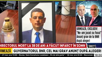 Tragedie fulgerătoare: Șeful ITM Sibiu a murit la doar 38 de ani. A făcut infarct în somn