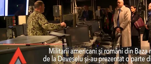 Militarii americani și români din Baza militară de la Deveselu și-au prezentat o parte din tehnică