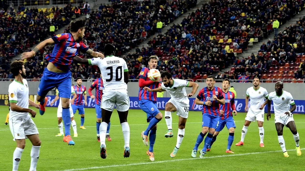 Un titular pleacă de la Steaua. Meciul cu Dinamo Kiev a fost ultimul pentru el