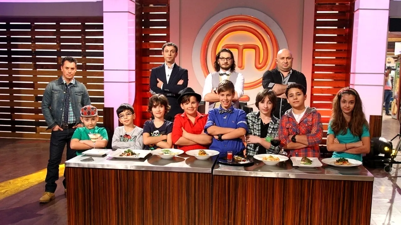 Provocare la MasterChef. Concurenții iau lecții de la copiii intrați în bucătăria show-ului culinar