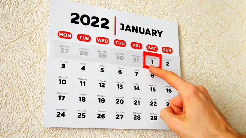 8 ȘTIRI DE LA ORA 8. Calendarul sărbătorilor legale în 2022. Cum vor pica zilele acordate conform Codului Muncii anul viitor