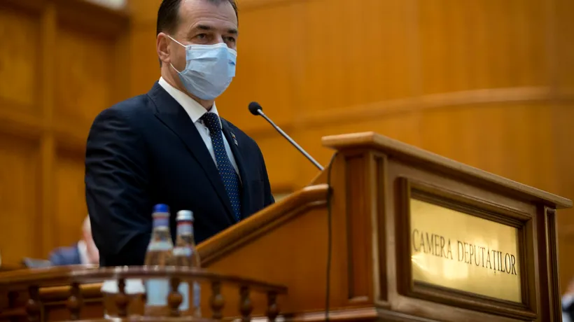 Orban, la raport în ședința comună a Parlamentului. „Nimeni nu câștigă dacă tema coronavirusului e temă de campanie electorală”