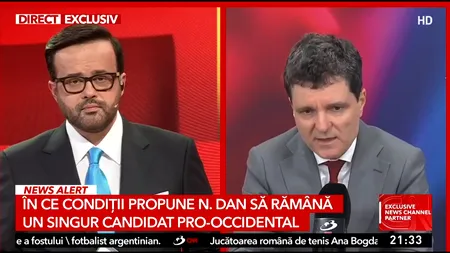 Nicușor Dan: Campania abia începe, o să ne facem sondaje, calcule, eu sunt disponibil pentru discuții