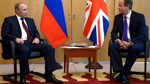 Cameron se întâlnește cu Putin pentru a „ameliora relațiile dintre Moscova și Occident