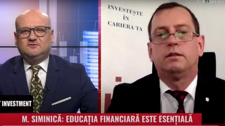 EXCLUSIV. Marian Siminică, Director executiv ISF: Săptămâna aceasta am lansat un program de formare a cadrelor didactice care vor preda educația financiară în școli