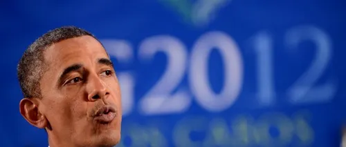 Summitul G20, la final. Ce spune Barack Obama despre CRIZA DIN EUROPA și TENSIUNILE DIN SIRIA