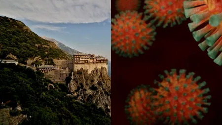 Focar pe Muntele Athos. Peste o mie de călugări, infectați cu COVID-19