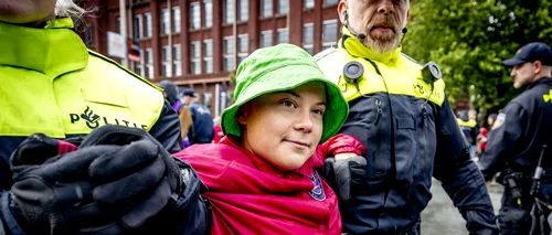 Greta Thunberg a fost ARESTATĂ în Danemarca. Activista PROTESTA împotriva războiului din GAZA