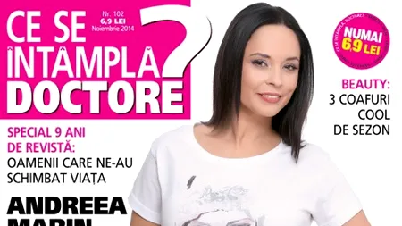 Andreea Marin, pe coperta aniversară a revistei 