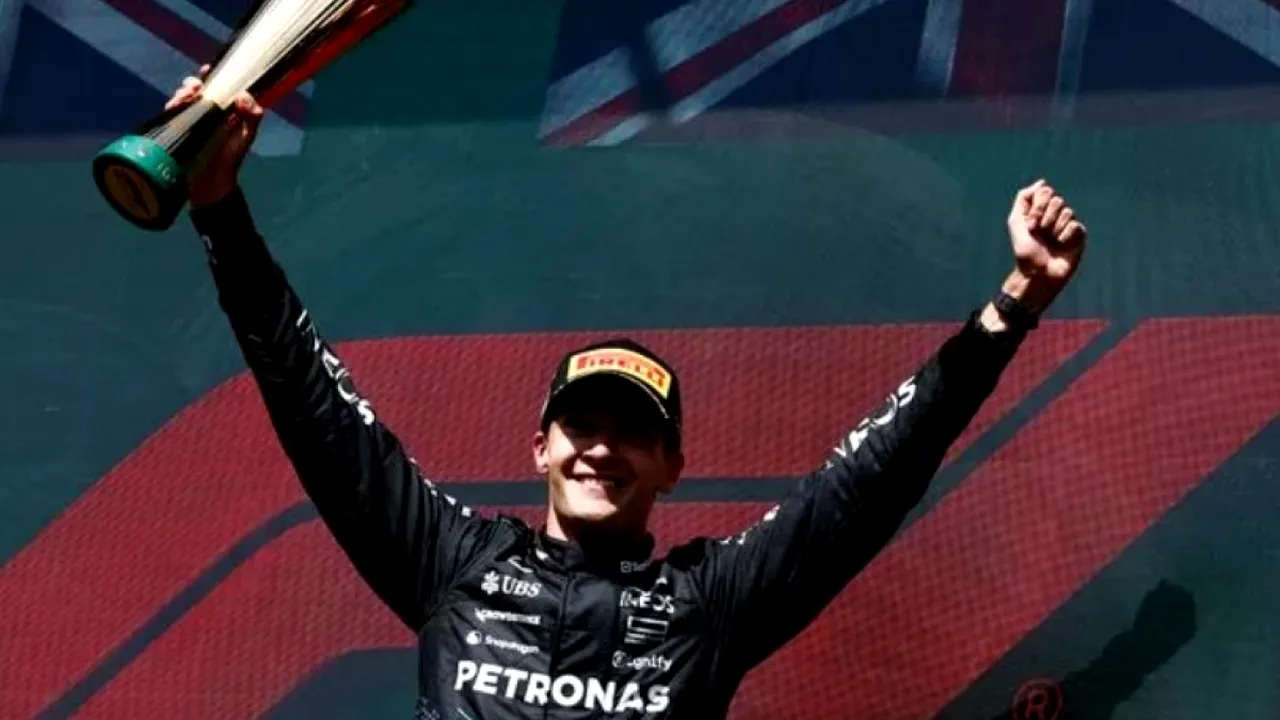 George Russel nu a câștigat ÎNCĂ Marele Premiu al Belgiei. Pilotul poate fi descalificat pentru 1,5 kg în minus a bolidului