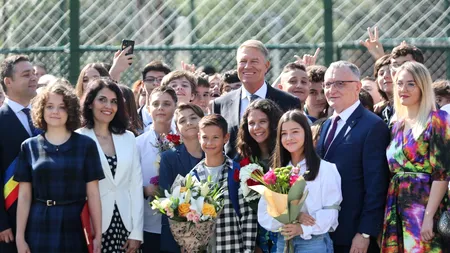 VIDEO | Mesajul lui Klaus Iohannis pentru elevi la început de an școlar: „Vă încurajez să nu alegeți mereu calea cea ușoară, dar să încercați să o căutați de fiecare dată pe cea corectă”