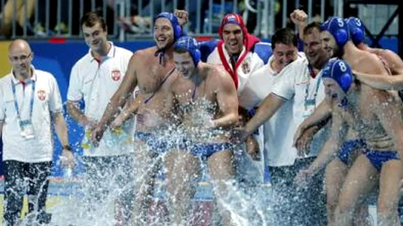 Serbia este campioană mondială la polo