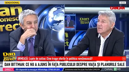 Dan Bittman despre Ceaușescu și succesorii săi: „Îi bagă în BUZUNAR pe toți”