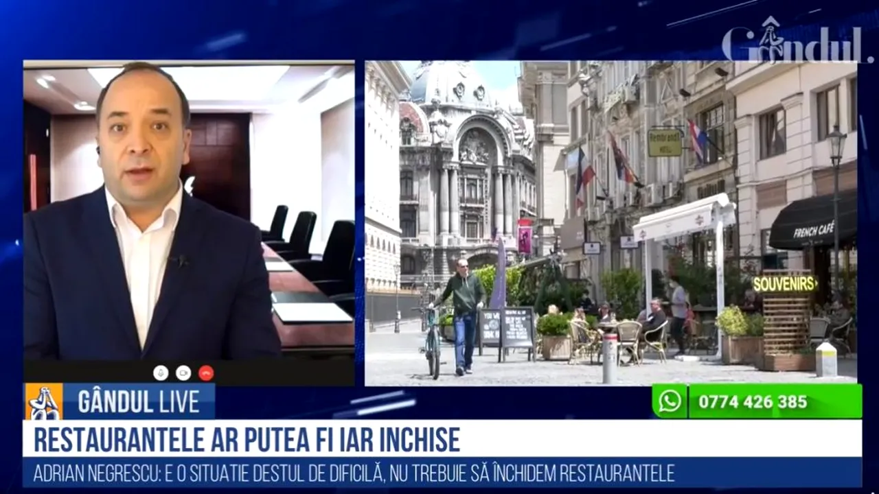 Consilierul economic Adrian Negrescu, la GÂNDUL LIVE: Se anunță o perioadă dificilă! Vom plăti „nota de plată” în 2021 / Fără măsuri coercitive nu vom face nimic - VIDEO