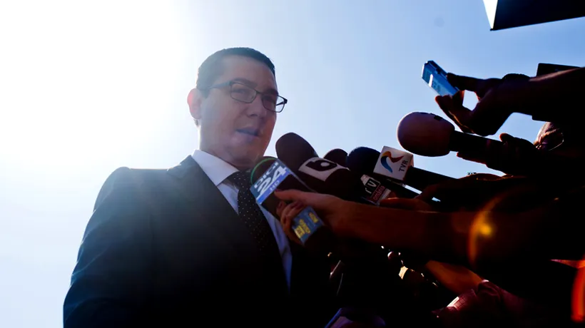 Victor Ponta pleacă în Africa de Sud