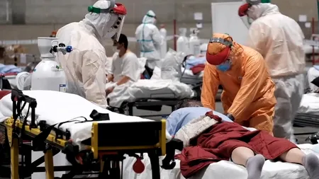 VIDEO cu spitalul de campanie din Spania unde sunt tratați 350 de bolnavi de coronavirus în fiecare zi. „Arată ca o tabără militară”