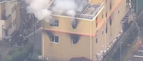 Cel puțin 33 de persoane au murit într-un incendiu izbucnit la un studio de animație din Japonia - VIDEO