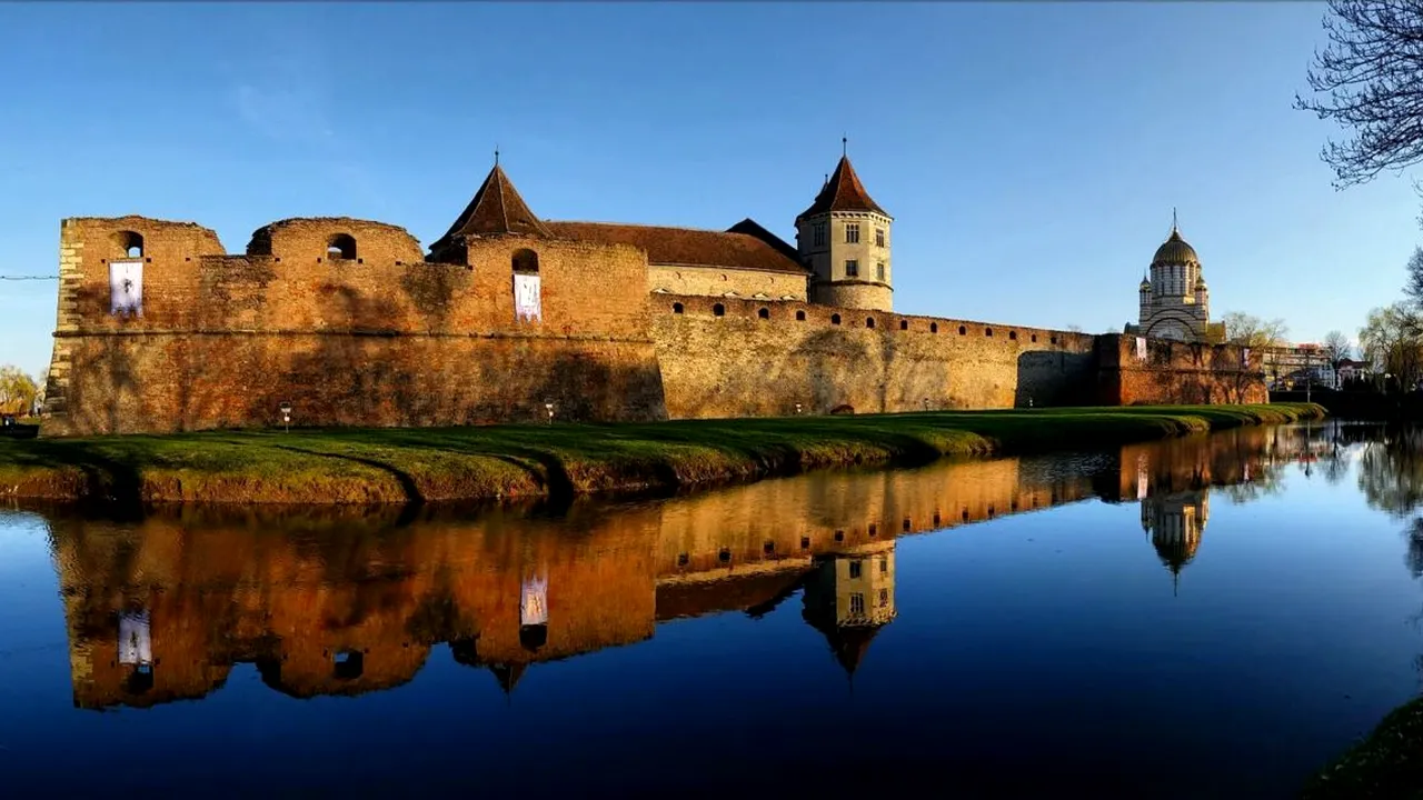 Singura cetate din România cu pod rabatabil. Este de o frumusețe rară!