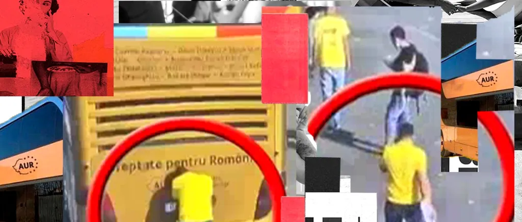 Imagini controversate cu liderul manifestanților din Piața Victoriei! George Simion, surprins într-o acțiune ilegală! / UPDATE: Prima reacție a protestarului-șef și a Poliției (VIDEO)