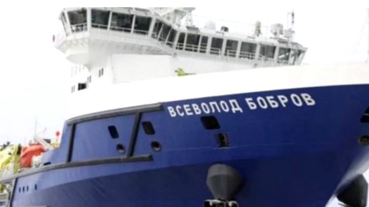 Navă rusească cuprinsă de flăcări în Marea Neagră. Anunțul făcut de ucraineni