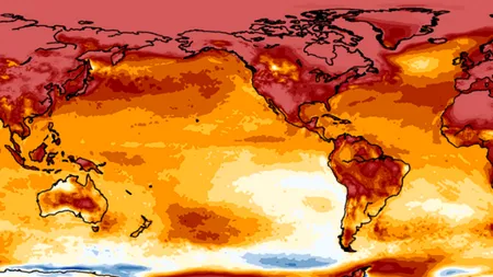 De ce provoacă schimbările climatice o ÎNCĂLZIRE mai mare pe uscat, comparativ cu mările și oceanele?