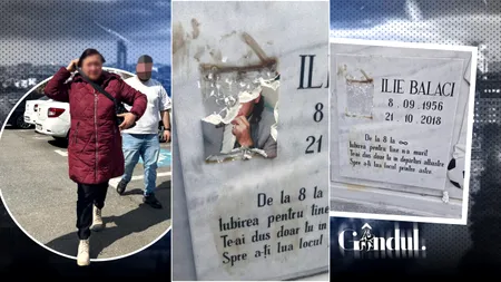 A fost identificată femeia care a vandalizat mormântul lui Ilie Balaci. Ce mesaj a transmis fiica legendarului fotbalist