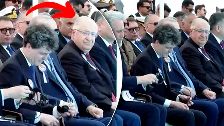 Nicușor Dan s-a încurcat în căștile de traducere, în Turcia. Le-a găsit cu greu și abia a reușit să și le așeze pe cap. Scena a atras atenția și delegației lui Erdogan, care a privit fascinată la președintele român