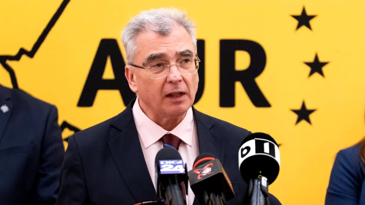 Petrișor Peiu (liderul senatorilor AUR): 