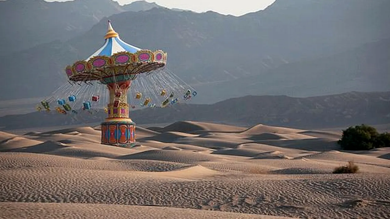 China construiește un parc în deșert