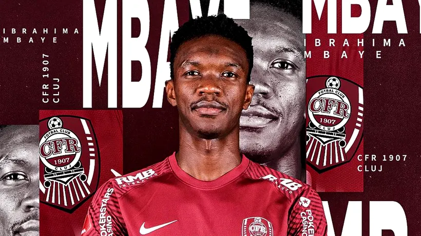 CFR Cluj l-a transferat pe Ibrahima Mbaye! E câștigător al Cupei Africii pe Națiuni 2022