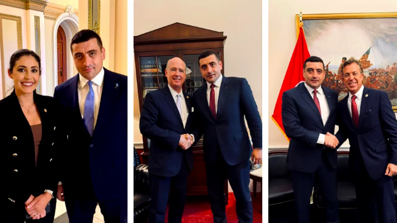 George Simion a avut ÎNTÂLNIRI cu congresmeni și cu oameni relevanți din administrația Trump