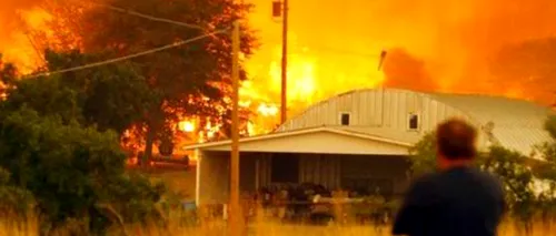 Trei pompieri au murit într-un incendiu de vegetație în SUA