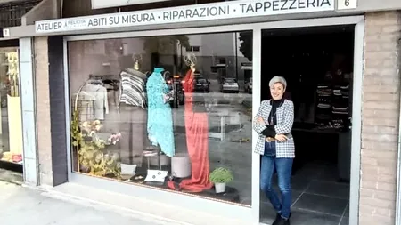Povestea CROITORESEI din România care și-a deschis propriul atelier în Italia. Care este cel mai mare vis al ei