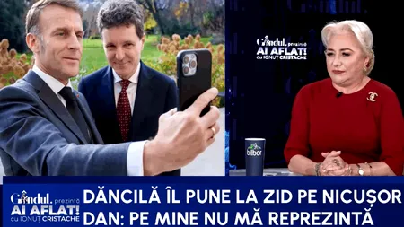 Dăncilă critică prestația lui Nicușor Dan: Pe mine nu mă reprezintă/Nimeni nu discută cu el /E mai rău decât cu Iohannis/Nu e stăpân pe el