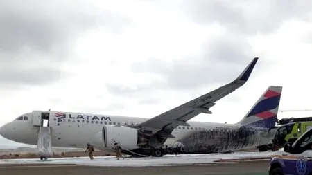 VIDEO | Accident aviatic în Peru. Doi pompieri au murit în urma prăbușirii la decolare a unui avion