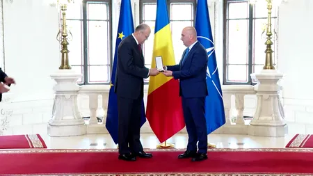 Ilie Bolojan a decorat Confederația Patronală Concordia. Distincția, ridicată de Dan Șucu