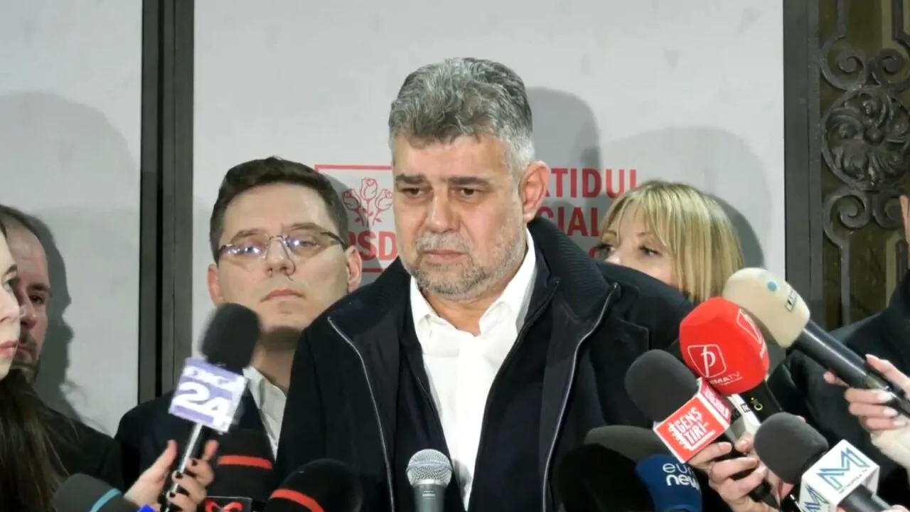 Marcel Ciolacu, după ședința PSD: „Deciziile politice vor fi comunicate de Victor Negrescu. Pe mine mă găsiți la Guvern, pe autostrăzi sau fabrici”